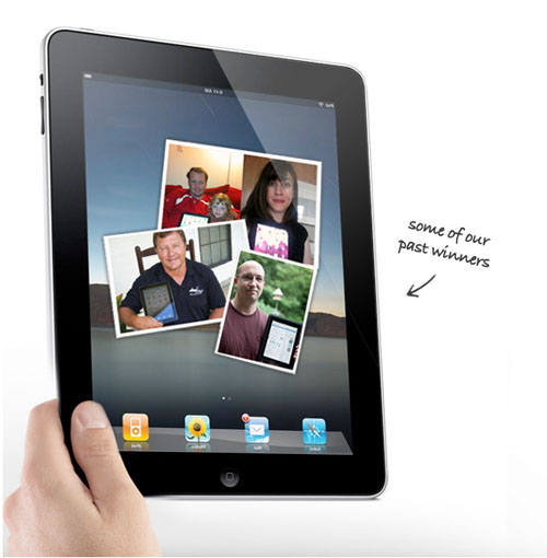 past iPad winners