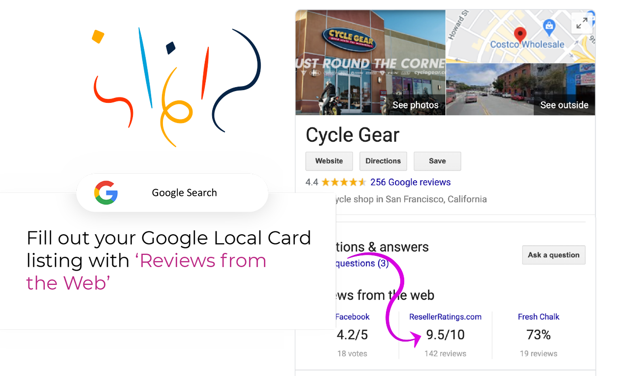 google seller ratings